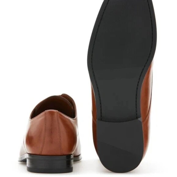 Perry Ellis Portfolio Dress Shoe Men's Size 11 | Color Brown - Picture 5 of 5